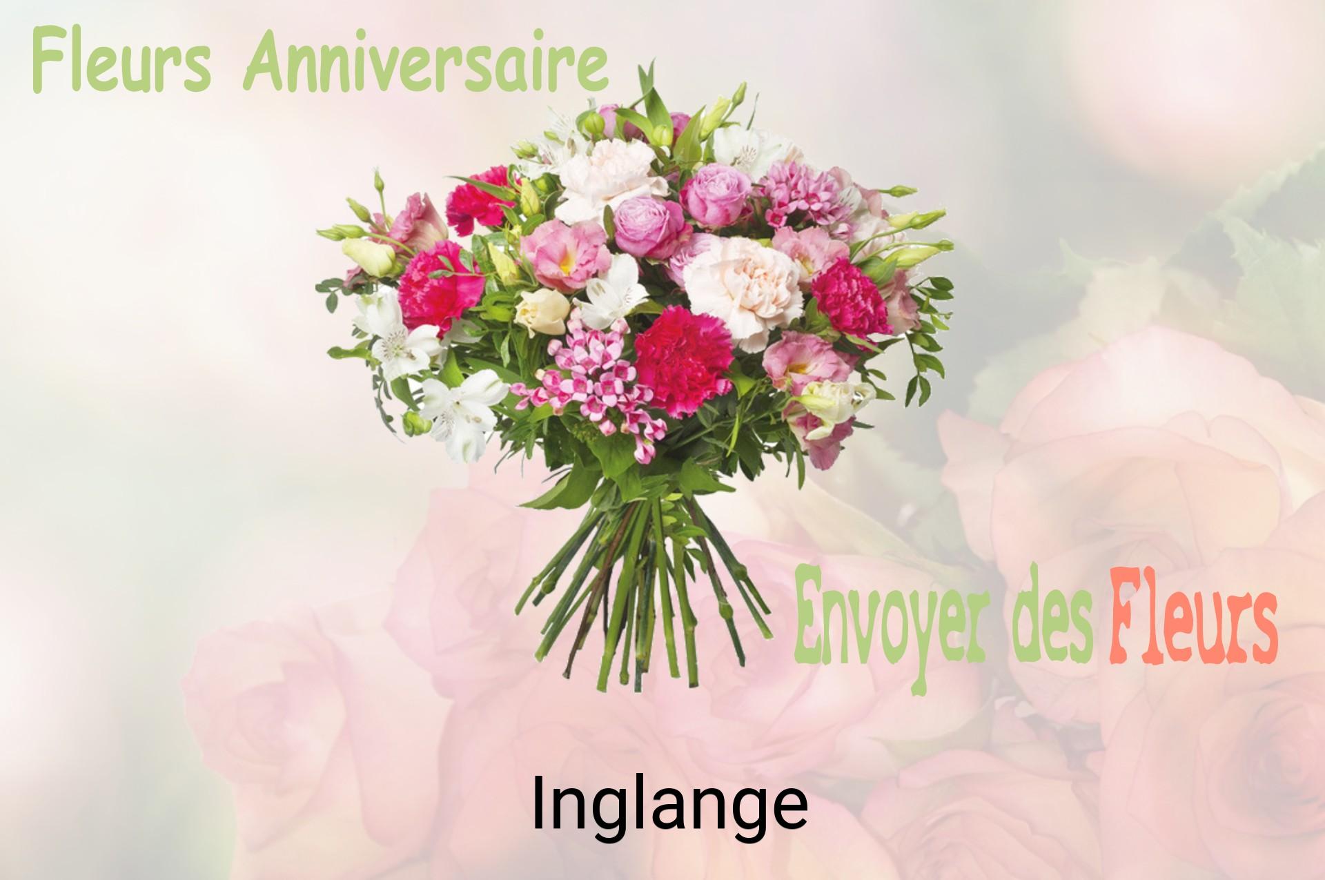 Bouquet de fleurs d’anniversaire livré à Inglange